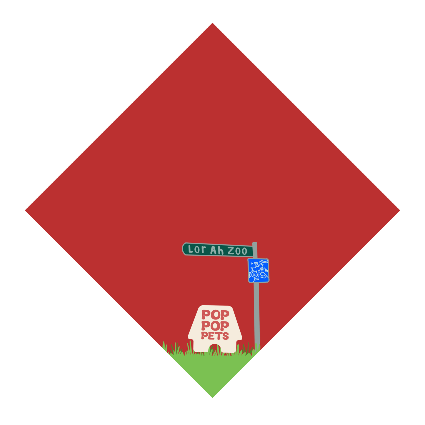 招財進寶 - "Poppy" Prosperity (Lorong Ah Zoo X Pop Pop Pets Exclusive)